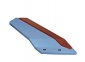 Лапа (крыло) правая 380 мм с наплавкой (Вольфрамо-карбидная пластина)     (3374420 — Lemken Smaragd)