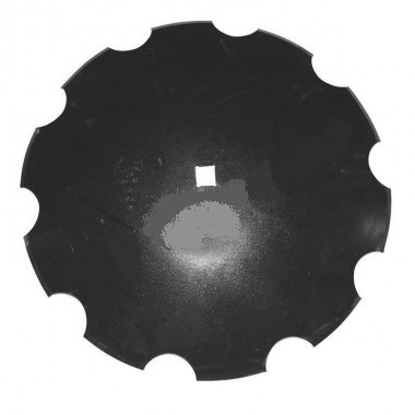 Диск вырезной «ромашка» 660×6 мм John Deere на борону 637 отверстие 34х31 мм