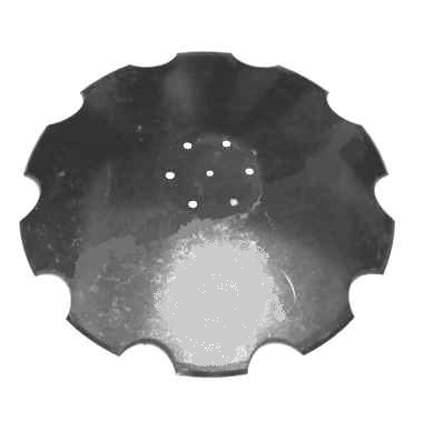 Диск вырезной «ромашка» 620х6,5 мм, 00311103 — Horsch, 6 отверстий 12,75 мм на диаметре125 мм, центрального отверстия нет.